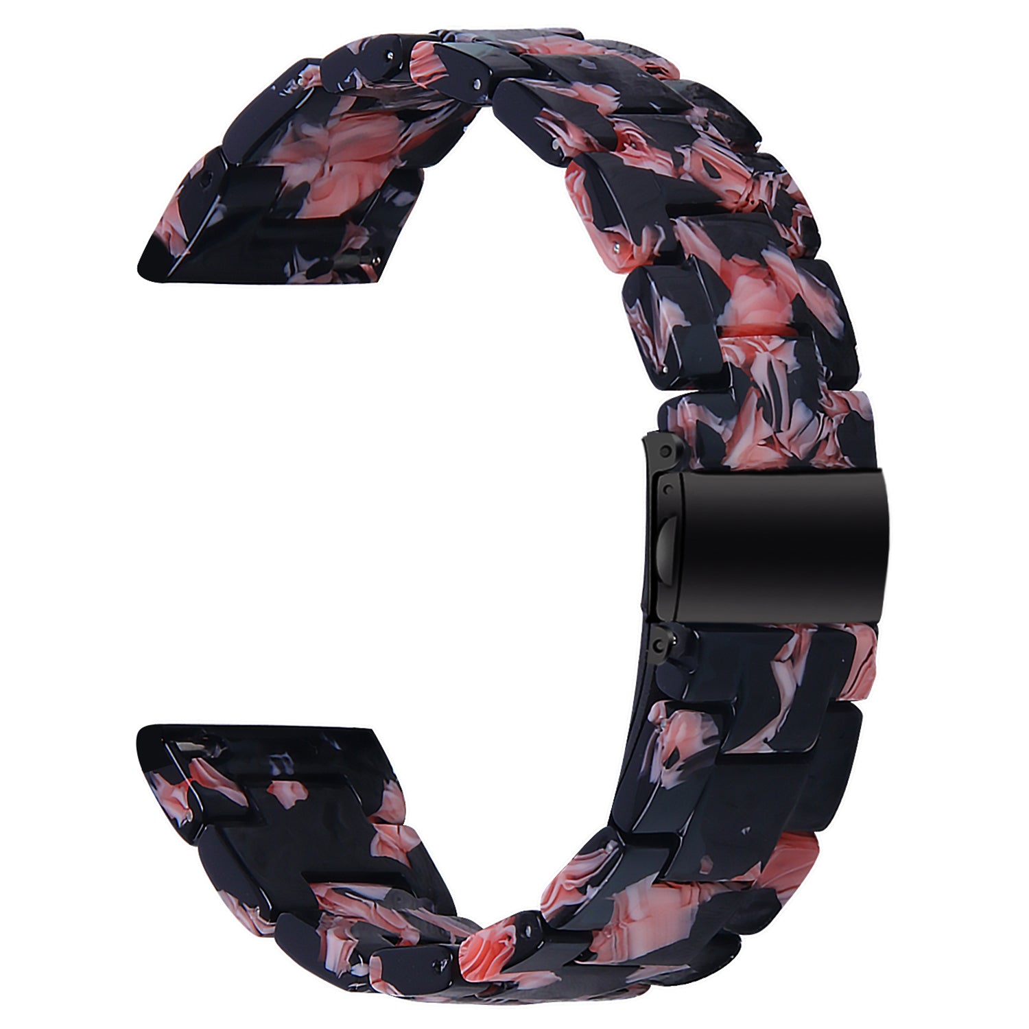 For Nokia Withings Steel HR 40mm Watch Strap 20mm Waterproof Resin Acrylic Bracelet Band - Style A For Nokia Withings Steel HR 40mm Watch Strap 20mm Waterproof Resin Acrylic Bracelet Band - Style A